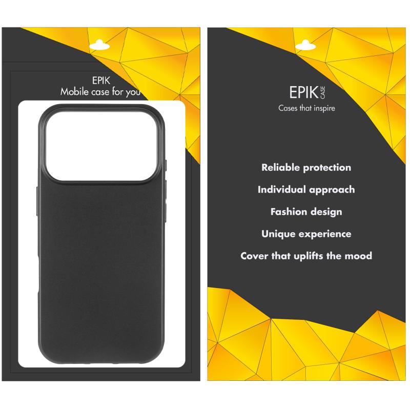 Чехол TPU Epik Black для Apple iPhone 17 Pro (6.3")