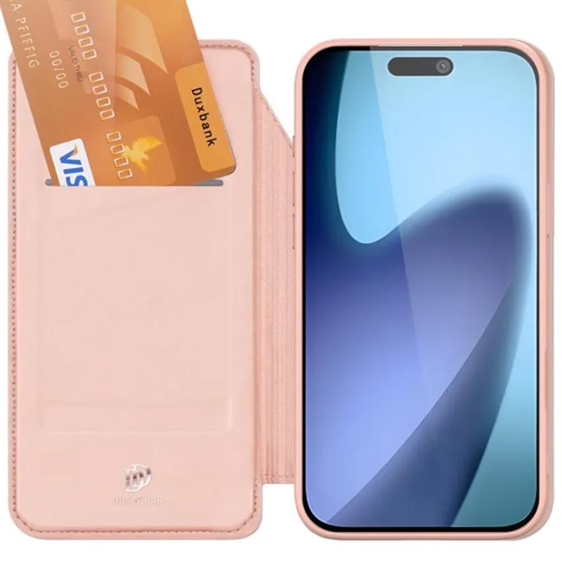 Чехол-книжка Dux Ducis с карманом для визиток для Apple iPhone 17 Air (6.5")