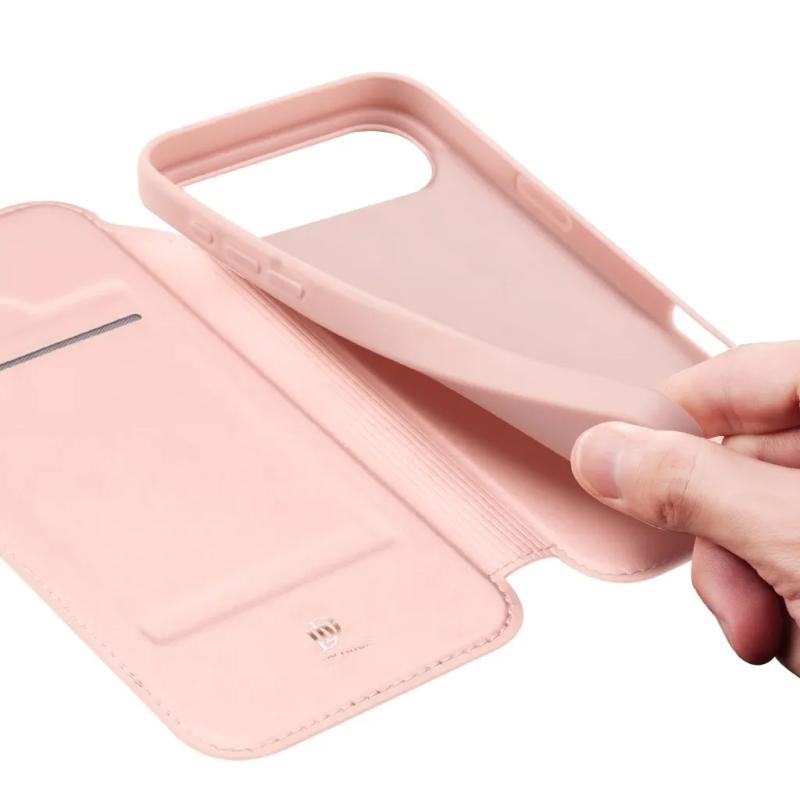 Чехол-книжка Dux Ducis с карманом для визиток для Apple iPhone 17 Air (6.5")