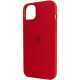 Чехол Silicone case (AAA) full with Magsafe для Apple iPhone 13 (6.1")