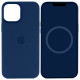 Чехол Silicone case (AAA) full with Magsafe and Animation для Apple iPhone 15 Pro (6.1")
