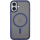 TPU+PC чехол Metal Buttons with MagSafe для Apple iPhone 16 (6.1")