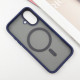 TPU+PC чехол Metal Buttons with MagSafe для Apple iPhone 16 (6.1")