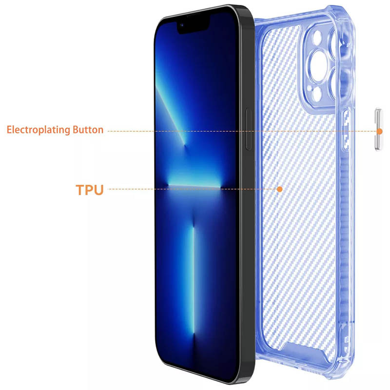 Чехол TPU Ease Carbon color series для Apple iPhone 13 Pro Max (6.7")