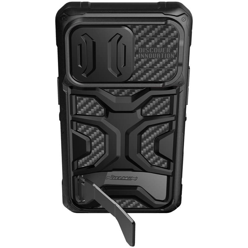 TPU+PC чехол Nillkin CamShield Adventurer Pro (шторка на камеру) для Apple iPhone 14 Pro (6.1")