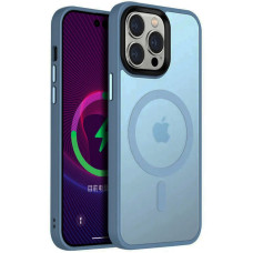 TPU+PC чехол Metal Buttons with MagSafe Colorful для Apple iPhone 13 Pro Max (6.7")