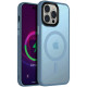 TPU+PC чехол Metal Buttons with MagSafe Colorful для Apple iPhone 14 Pro Max (6.7")