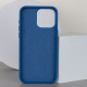 Кожаный чехол Bonbon Leather Metal Style with MagSafe для Apple iPhone 12 Pro / 12 (6.1")