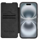 Кожаный чехол-книжка Nillkin Qin Prop для Apple iPhone 16 (6.1")