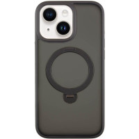TPU+PC чехол Metal Buttons with MagSafe Colorful HQ Ring для Apple iPhone 15 (6.1")
