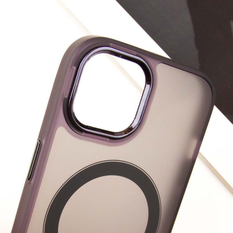 Чехол TPU+PC Lily with MagSafe для Apple iPhone 13 (6.1")
