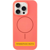 Чехол Silicone Case Full Protective (AA) NO LOGO with MagSafe для Apple iPhone 15 (6.1")