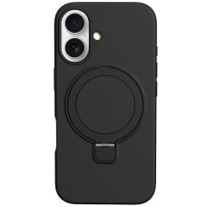 Чехол Silicone Case Full Protective NO LOGO with Ring для Apple iPhone 16 (6.1")