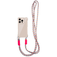 Чехол TPU CrossBody with straps для Apple iPhone 16 Pro (6.3")