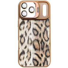 Чехол TPU+PC Wild Leopard with MagSafe and Lens для Apple iPhone 17 Pro Max (6.9")