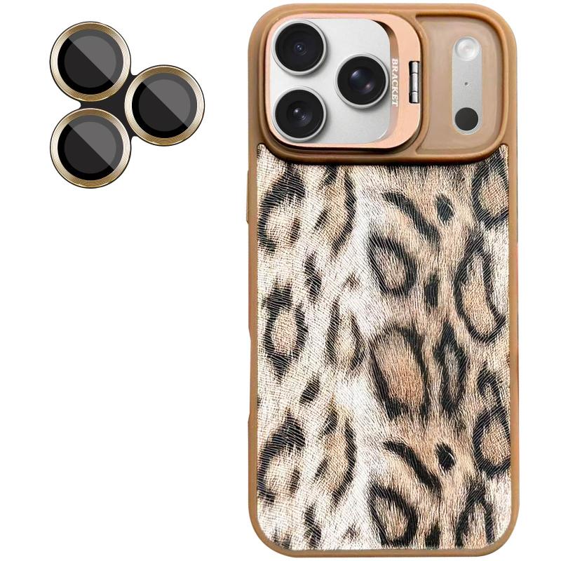 Чехол TPU+PC Wild Leopard with MagSafe and Lens для Apple iPhone 17 Pro Max (6.9")