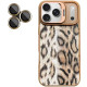 Чехол TPU+PC Wild Leopard with MagSafe and Lens для Apple iPhone 17 Pro Max (6.9")