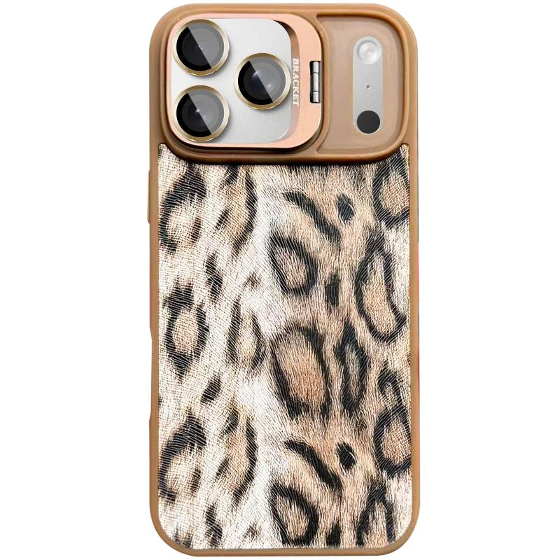 Чехол TPU+PC Wild Leopard with MagSafe and Lens для Apple iPhone 17 Pro Max (6.9")
