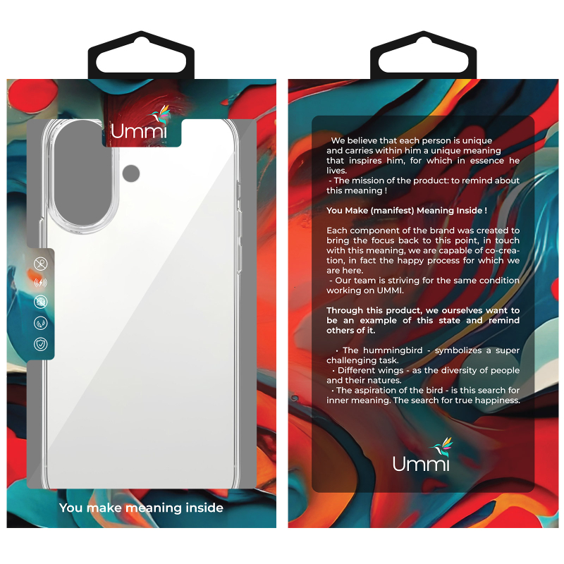 Чехол TPU Ummi transparent для Apple iPhone 17 (6.3")