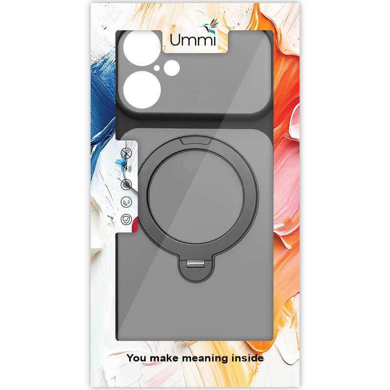 Чехол Ummi Full Camera with MagSafe HQ Ring для Apple iPhone 17 (6.3")