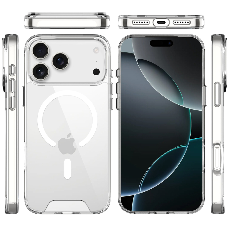Чехол TPU Space Case with Magnetic Fit для Apple iPhone 17 Pro Max / 18 Pro Max (6.9")