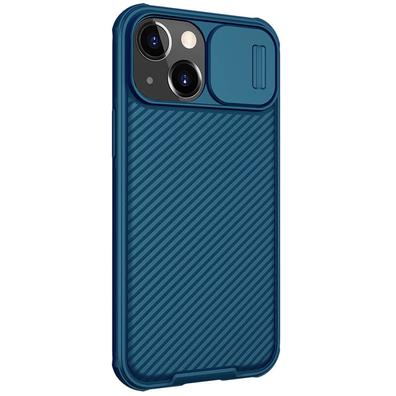 Карбоновая накладка Nillkin CamShield Pro для Apple iPhone 13 / 14 (6.1")