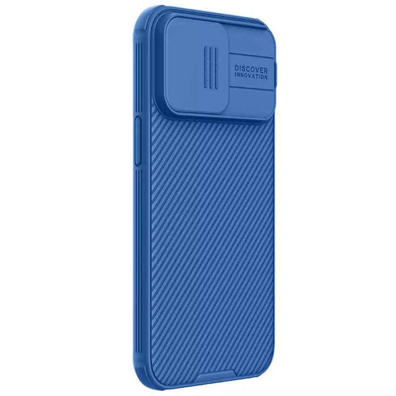 Карбоновая накладка Nillkin CamShield Pro Magnetic для Apple iPhone 15 Pro (6.1")