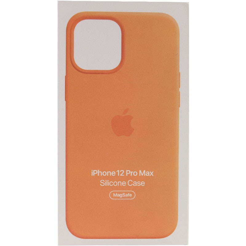 Уценка Чехол Silicone case (AAA) full with Magsafe and Animation для Apple iPhone 12 Pro Max (6.7")