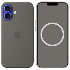 Чехол Silicone case (AAA) full with Magsafe and Animation для Apple iPhone 16 (6.1")