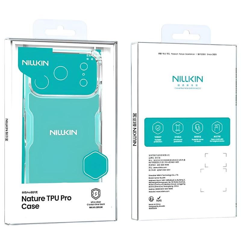 TPU чехол Nillkin Nature Pro Series для Apple iPhone 17 Pro Max (6.9")