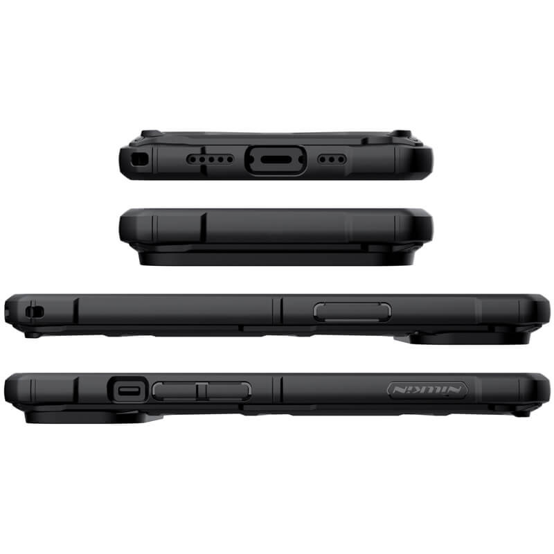 TPU+PC чехол Nillkin CamShield Adventurer (шторка на камеру) для Apple iPhone 13 (6.1")
