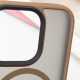TPU+PC чехол Metal Buttons with MagSafe для Apple iPhone 16 Pro (6.3")