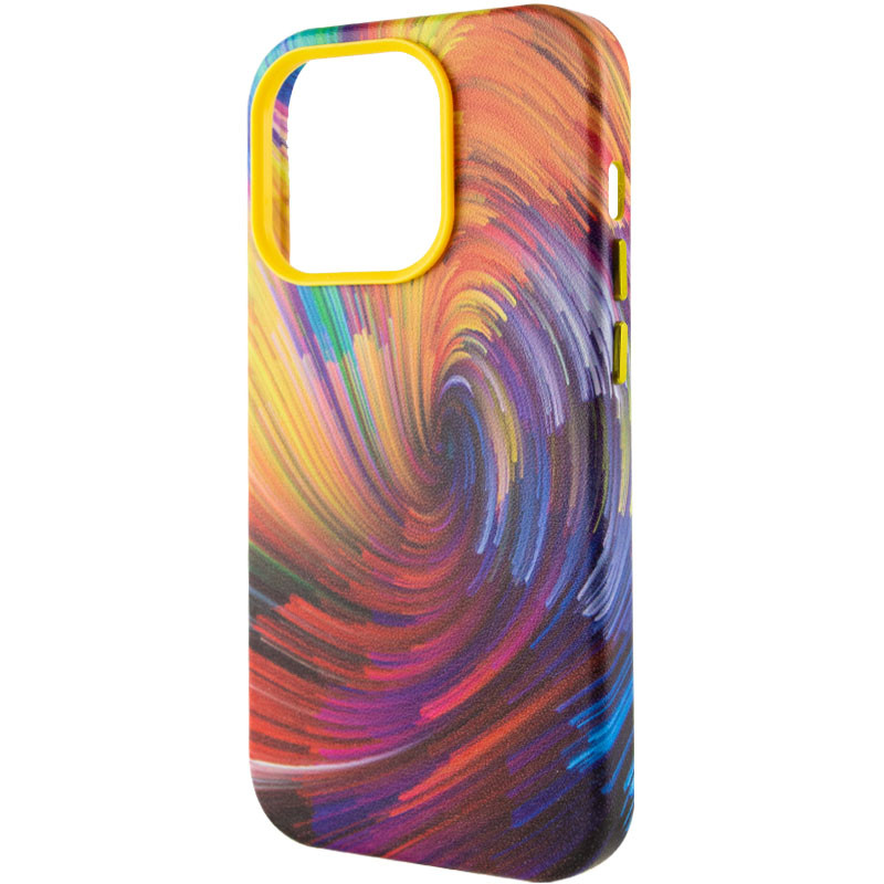 Кожаный чехол Colour Splash with MagSafe для Apple iPhone 13 Pro (6.1")