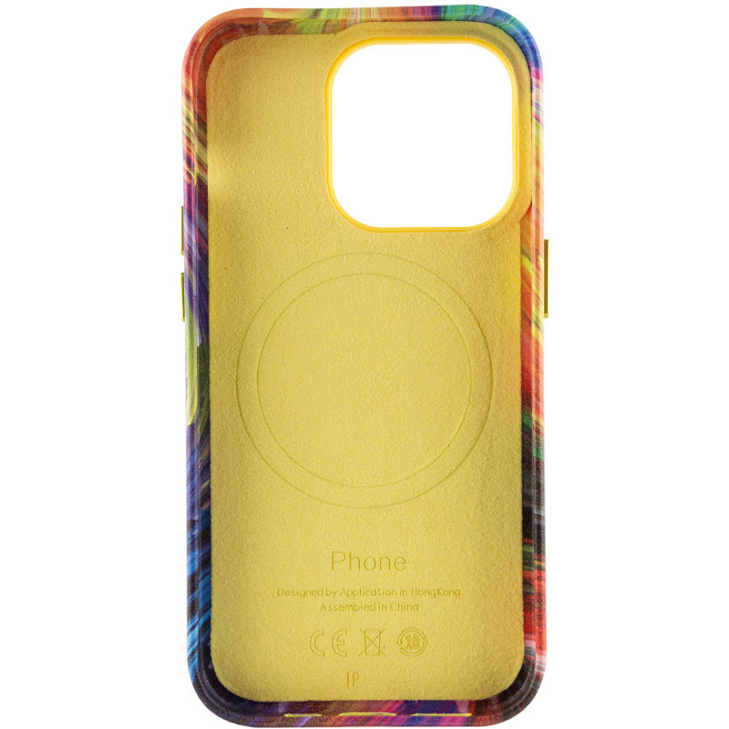 Кожаный чехол Colour Splash with MagSafe для Apple iPhone 13 Pro (6.1")