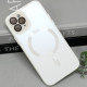 Чехол TPU+Glass Sapphire Midnight with MagSafe для Apple iPhone 12 Pro (6.1")