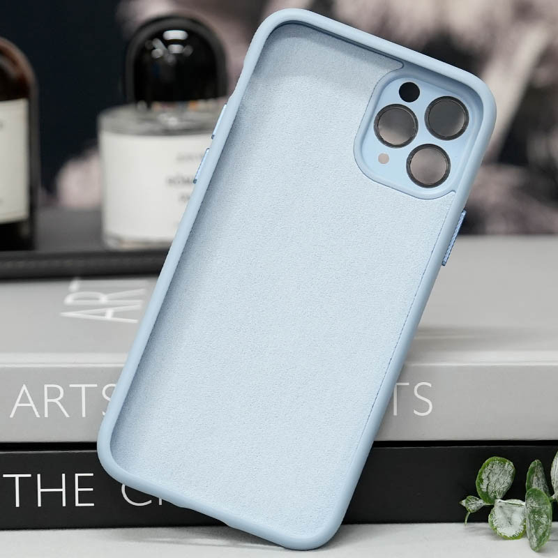 Чехол TPU+Glass Sapphire Midnight with MagSafe для Apple iPhone 15 Pro (6.1")