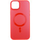 Чехол TPU+Glass Sapphire Midnight Open Camera with MagSafe для Apple iPhone 15 (6.1")
