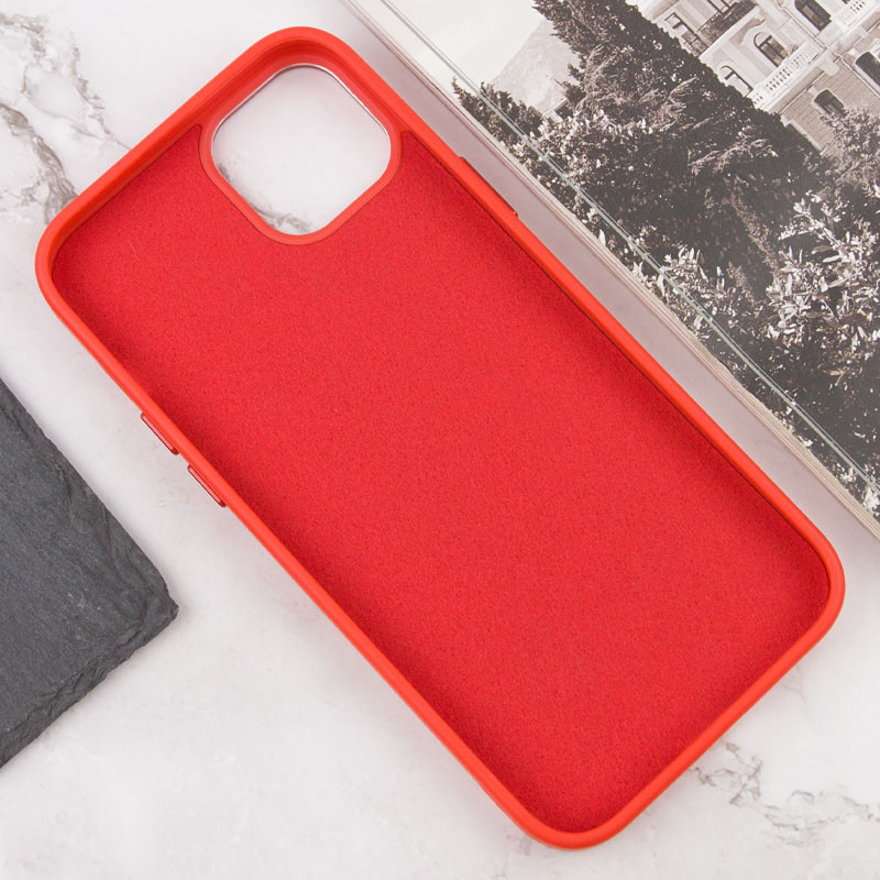 Чехол TPU+Glass Sapphire Midnight Open Camera with MagSafe для Apple iPhone 15 (6.1")