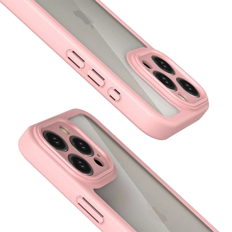 TPU чехол Transparent + Colour 1,5mm для Apple iPhone 14 Pro Max (6.7")