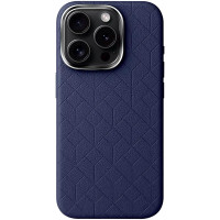Кожаный чехол Carved with MagSafe для Apple iPhone 16 Pro Max (6.9")