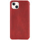 Кожаный чехол-книжка GETMAN Cubic (PU) для Apple iPhone 13 (6.1")