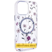 TPU+PC чехол Clear Garden with MagSafe для Apple iPhone 17 Air (6.5")