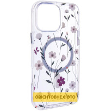 TPU+PC чехол Clear Garden with MagSafe для Apple iPhone 17 Air (6.5")