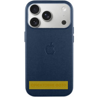 Чехол кожаный Leather Case (AA) with MagSafe and Animation для Apple iPhone 17 (6.3")
