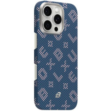 TPU+PC чехол Blueo Gilded Tactile Woven with MagSafe для Apple iPhone 16 Pro Max (6.9")