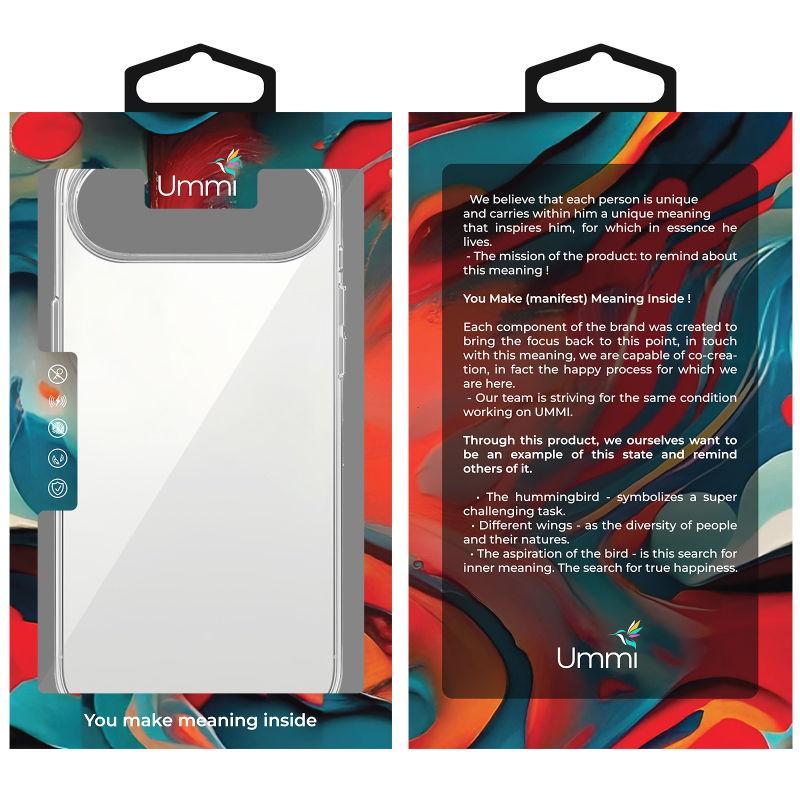 Чехол TPU Ummi transparent для Apple iPhone 17 Air (6.5")