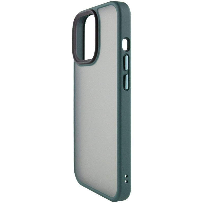 TPU+PC чехол Metal Buttons для Apple iPhone 15 Pro (6.1")