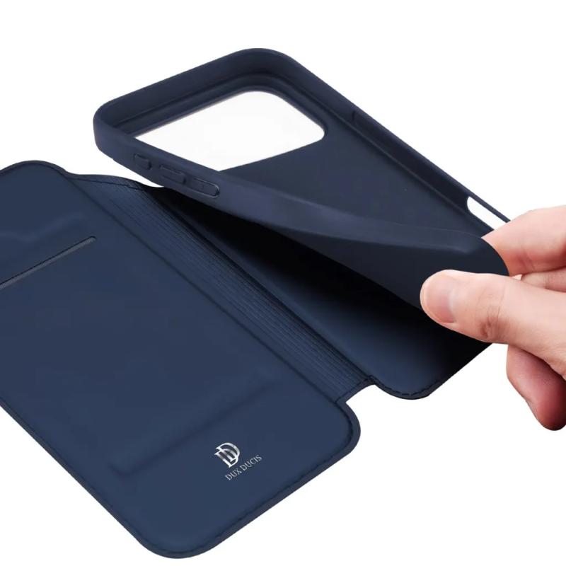 Чехол-книжка Dux Ducis с карманом для визиток для Apple iPhone 17 Pro Max (6.9")