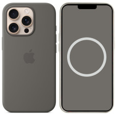 Чехол Silicone case (AAA) full with Magsafe and Animation для Apple iPhone 16 Pro (6.3")