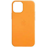 Уценка Кожаный чехол Leather Case (AAA) для Apple iPhone 12 Pro Max (6.7")